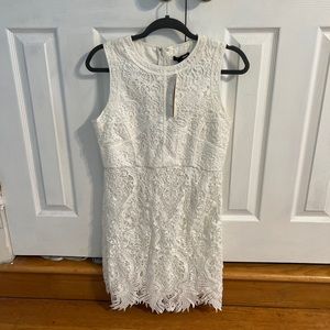 NEW WITH TAGS- white Aqua dress